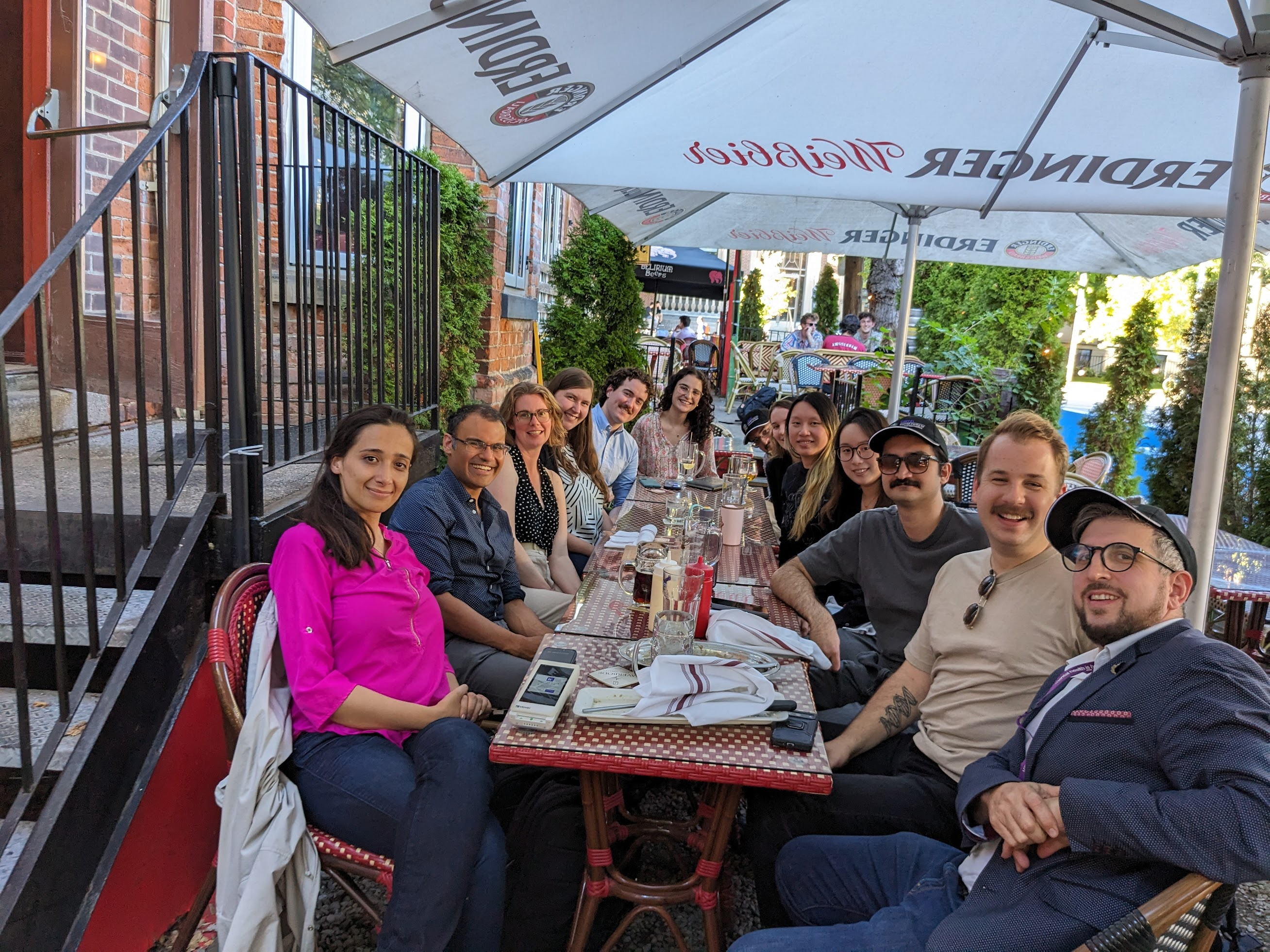 Dan Kiss paper celebration at Prenup Pub